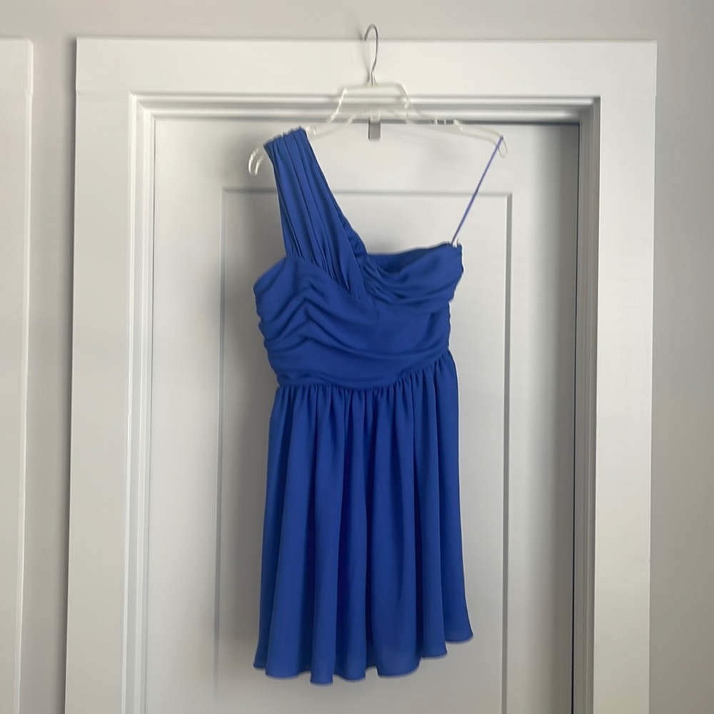 Express One Shoulder Mini Dress